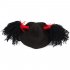Pet Braid Shape Headgear Hat Cosplay Prop for Halloween Cats Dogs Wear One size