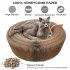 Pet Breathable Nest Collapsible Cardboard Scratcher Toy for Cats as shown 52 52 13cm