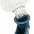 Pet Cage Hanging Water Dispenser 13cm Diameter Large Capacity Automatic Drinking Water Bowls Dog Cat Supplies Gray