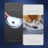 Pet Cage Hanging Water Dispenser 13cm Diameter Large Capacity Automatic Drinking Water Bowls Dog Cat Supplies Gray