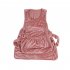 Pet Carrier Bag Holding Apron Double Layer Pocket Small Cat Dogs Hanging Chest Bag For Indoors Outdoor Travel White