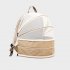 Pet Carrier Bag Transparent Breathable Expandable Backpack Outdoor Travel Products for Small Dogs Cats Brown