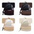 Pet Carrier Bag Transparent Breathable Expandable Backpack Outdoor Travel Products for Small Dogs Cats Brown