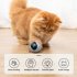 Pet Cat Ball Toys Electric Intelligent Automatic Interactive Usb Rechargeable Kitten Exercise Toys yellow