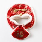 Pet Cat Cloak Apparel Tang Suit Chinese New Year Style Pet Blessing Bag