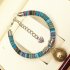 Pet Cat Decorative Collar Ethnic Style Hand woven Cotton Rope Pet Dog Necklace Pet Neck Accessories With Bell red M