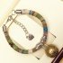 Pet Cat Decorative Collar Ethnic Style Hand woven Cotton Rope Pet Dog Necklace Pet Neck Accessories With Bell red M
