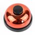 Pet Cat Dog Bell Trainer Multicolor Pet Interactive Toys Pet Training Tools Communication Device universal red