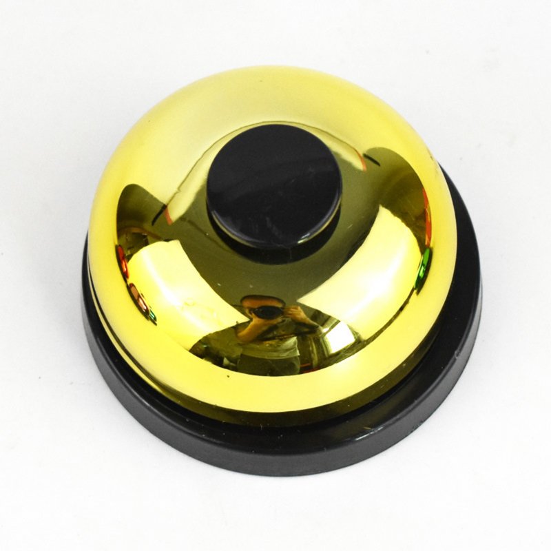 Pet Cat Dog Bell Trainer Multicolor Pet Interactive Toys Pet Training Tools Communication Device universal gold