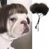 Pet Cat Dog Wigs Headgear Dress Up Transformation Costumes Cosplay Props for Halloween