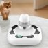 Pet Cat Feeding Plate Game Bowl Puzzle Interactive Toy Pet Supplies for Relieve Boredom