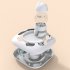 Pet Cat Feeding Plate Game Bowl Puzzle Interactive Toy Pet Supplies for Relieve Boredom