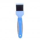 Pet Cat Hair Trimming Comb Hair Remover Double-sided Cleaning Massage Brush Pet Cleaning Supplies blue small