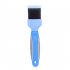 Pet Cat Hair Trimming Comb Hair Remover Double sided Cleaning Massage Brush Pet Cleaning Supplies blue small