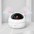 Pet Cat Infrared Light No Noise 360 Degree Rotation Automatic Intelligent Wake up Electric Cat Toy Pink