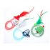 Pet Cat Plush Toy Christmas Wire Tube Feather with Cat Mint Toy snowman