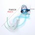 Pet Cat Plush Toy Christmas Wire Tube Feather with Cat Mint Toy Penguin