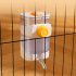 Pet Cats Dogs Drinking Fountain Feeder For Small Pets And Animals Wall Mount Water Feeder Dispenser Large Capacity Pet Cage Hanging Bowl Food Container Hanging 