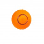 Pet Cats Smart Automatic Rolling Ball Bite-resistant Usb Charging Glowing Training Interactive Toys orange red