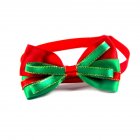 Pet Christmas Bowtie Collar Pet Neck Bows with Bell