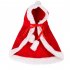 Pet Christmas Cape Cloak Dress Up Clothes Funny Transformed Cosplay Costume Photo Props Red S Size for 1 5 3kg