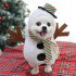 Pet Christmas Clothes Funny Snowman Costumes Cosplay Outfit Pet Supplies Snowman Outfit XL