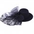 Pet Christmas Halloween Festival Hat Headwear Feather Hat Cat Dag Screen Yarn Hat Halloween black One size