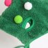 Pet Christmas Hat Saliva Towel Handmade Super Soft Breathable Grooming Gift for Dogs Cats Saliva Towel Red for 7 5kg