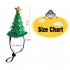 Pet Christmas Hat Triangle Scarf Set Fashion Dress Up Clothes Suitable for Christmas Birthday Parties Green Plaid Suit