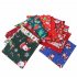 Pet Christmas Triangle Bibs Kerchief Saliva Towel Pet Costume Accessories for Small Medium Large Dogs Cats