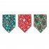 Pet Christmas Triangle Bibs Kerchief Saliva Towel Pet Costume Accessories for Small Medium Large Dogs Cats