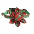 Pet Christmas Triangle Scarf Collar Bow Sun Flower Plaid Saliva Towel red and black sunflower