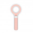 Pet Circular Hollowed One key Hair  Removal  Grooming  Comb Ergonomically Slip resistant Handle Sweet Colored Cleaning Brush Pink