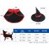 Pet Cloak Cape Hat Set for Cats Dogs Halloween Cosplay Accessaries M