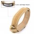 Pet Collar Adjustable Thicken Leash Control D Ring Training Collar for Small Large Dogs black M