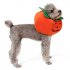 Pet Collars Halloween Pumpkin for Cats Small Dogs Cute Cosplay Pet Accessories Neckband S