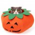 Pet Collars Halloween Pumpkin for Cats Small Dogs Cute Cosplay Pet Accessories Neckband S