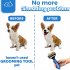 Pet Colorful Hair Removal Comb Open Knot Grooming Cleaning Tools Pet Shedding Tool For Cats Dogs Large black blue