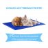 Pet Cooling Mat Pad Gel Cooler for Dog Bed Car Seat Summer Nest Sleeeping