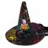 Pet Cosplay Hat Headwear for Cat Halloween Party Accessories Star hat pumpkin One size