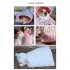 Pet Cotton Plaid Cape Cloak Princess Style Thickened Flannel Warm Blanket Small Pink Plaid