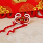 Pet Decorative Collar Hat Chinese New Year Nationsl Style Dress Up
