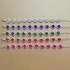 Pet Dog Bling Shiny Necklace Ornament Luxury Crystal Rhinestone Collar For Wedding Accessories pink M