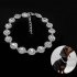Pet Dog Bling Shiny Necklace Ornament Luxury Crystal Rhinestone Collar For Wedding Accessories pink M