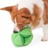 Pet Dog Broccoli Snuffle Ball Puzzle Toys Slow Dispensing Feeder Increase IQ Squeaky Toys Green