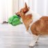 Pet Dog Broccoli Snuffle Ball Puzzle Toys Slow Dispensing Feeder Increase IQ Squeaky Toys Green