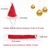 Pet Dog Christmas Scarf Hat Set Soft Winter Neck Warmer Scarf Christmas hat   scarf S