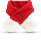 Pet Dog Christmas Scarf Hat Set Soft Winter Neck Warmer Scarf