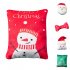 Pet Dog Christmas Squeaky Toys For Cats Dogs Scratch Bite Resistant Interactive Toys Pet Supplies For Relieve Stress Boredom Snowman Squeak Toys