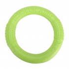 Pet Dog Flying Discs Non-slip Bite-resistant Training Ring Outdoor Interactive Toys Pet Supplies large green